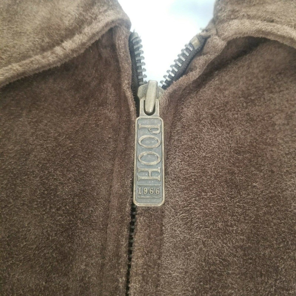 Vintage Disney Store Winnie The Pooh Suede Jacket - image 7